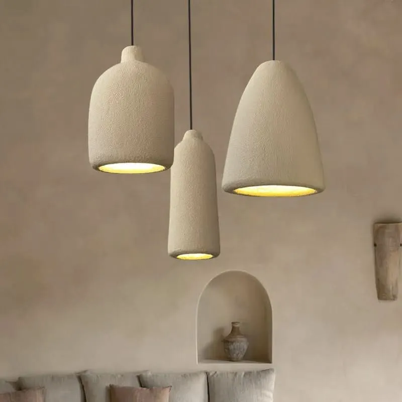LED-Hängeleuchte Beruhigend Wabi Sabi Inspiration – TerreVase