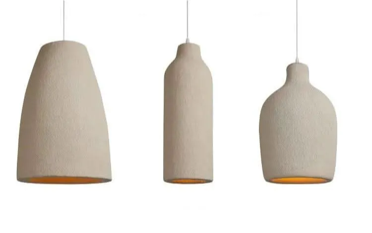 LED-Hängeleuchte Beruhigend Wabi Sabi Inspiration – TerreVase