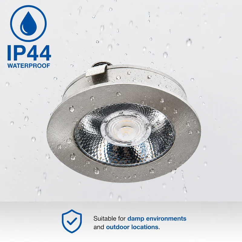LED-Möbelstrahler | 12V | Baston | Ø55mm | Silber | 3W