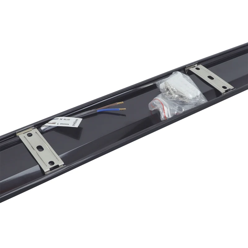 LED-Batten-Leuchtstofflampe 60CM 10/15/20W | CCT - Lichtfarbe | LOTUS | Schwarz
