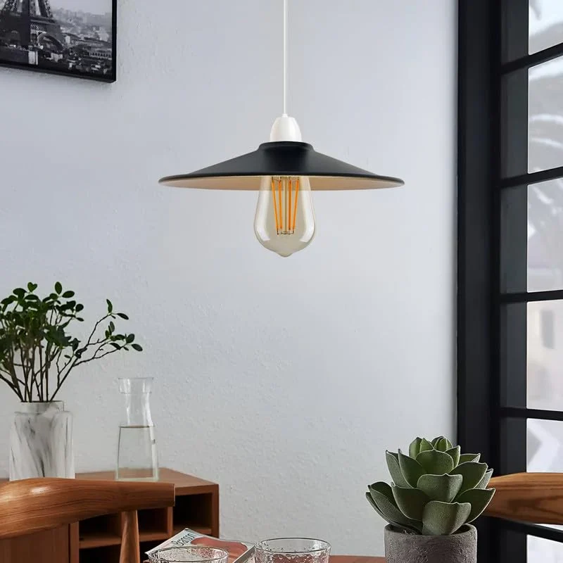 Vintage Lampenschirm für Pendelleuchten Metall 22cm~1226