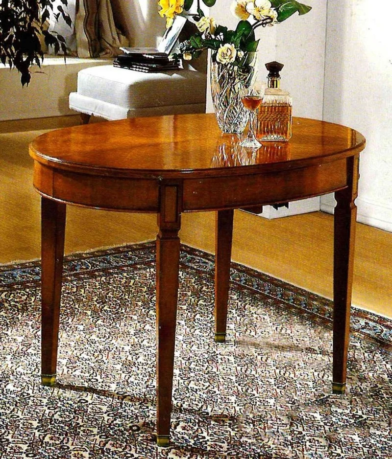 Casa Padrino Luxus Biedermeier Esszimmer Set Dunkelbraun - Made in Italy