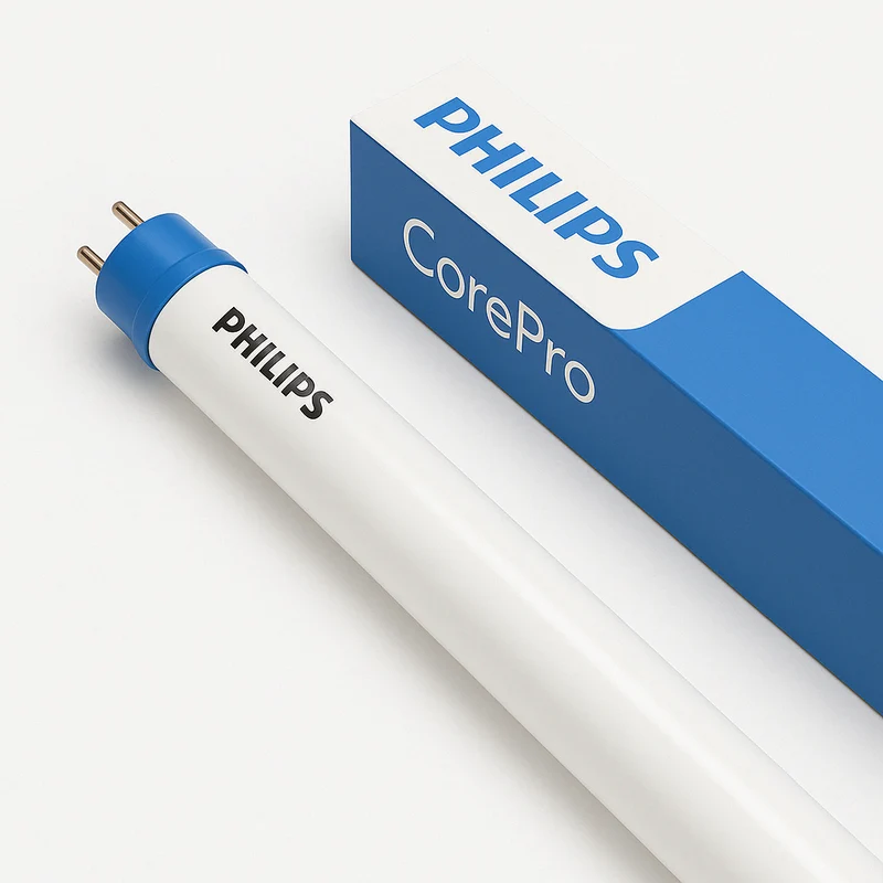 Philips LED-Röhre T8 CorePro (EM/Netz) Standardleistung 20 W 2200 lm | 150 cm – ersetzt 58 W