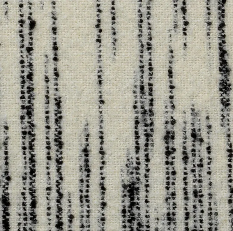 Casa Padrino Luxus Sessel Weiß / Schwarz 70 x 92 x H. 73 cm
