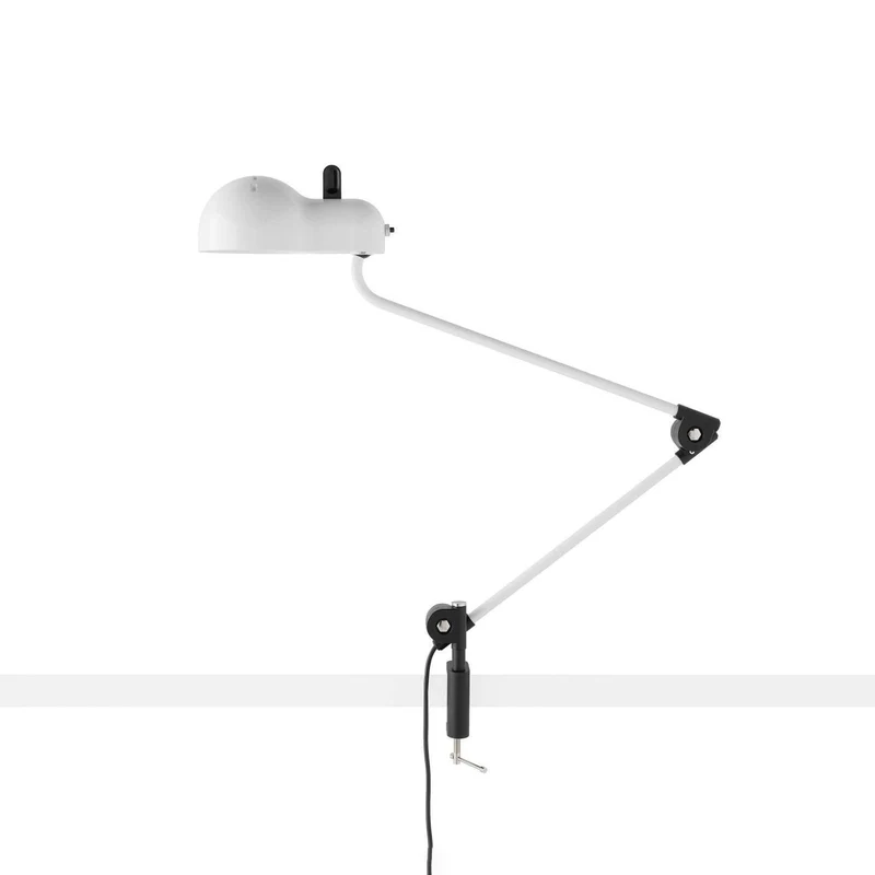 Clamp-On Table Lamp TOPO by Joe Colombo for Stilnovo