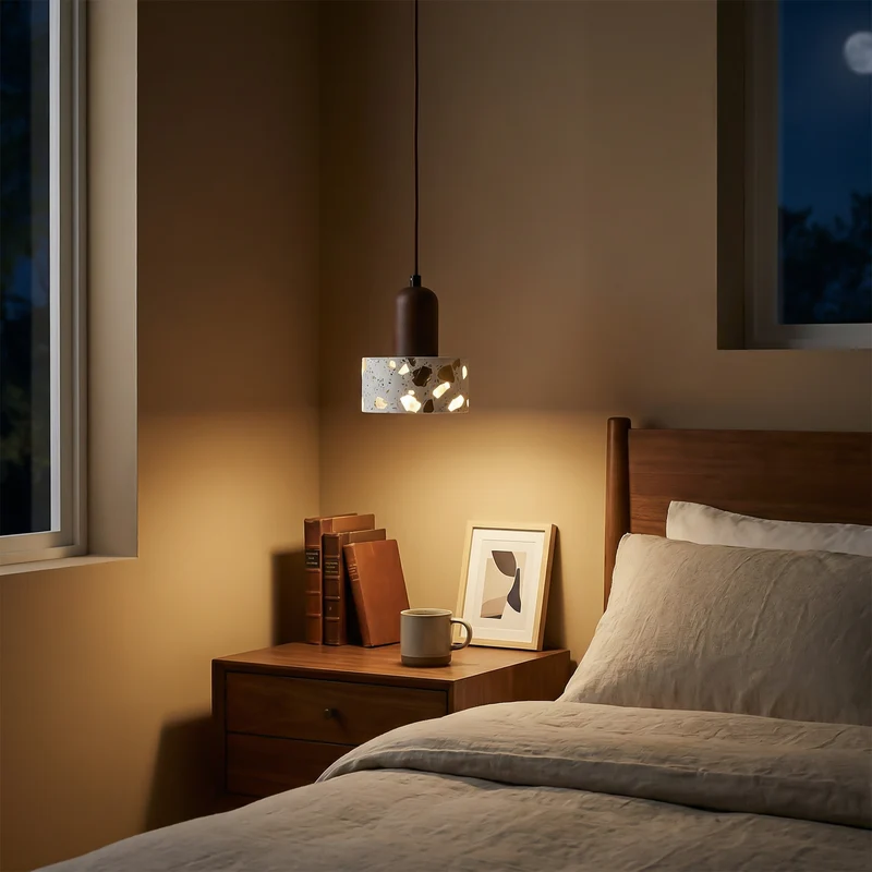 LED-Innenleuchte Edle Materialien Moderner Stil – Éclat Terrazzo