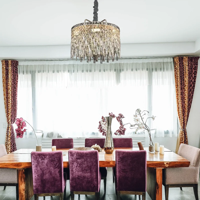 Modern Kristallglas Kronleuchter Fur Esszimmer~2921