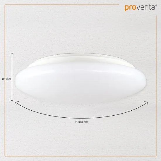 LED's Light Universal Deckenleuchte 1600 - Geeignet für Badezimmer IP44 - Kaltweiß (4000K) - 30 cm