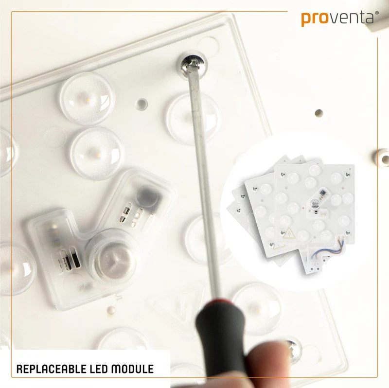 LED's Light Universal Deckenleuchte 1600 - Geeignet für Badezimmer IP44 - Kaltweiß (4000K) - 30 cm