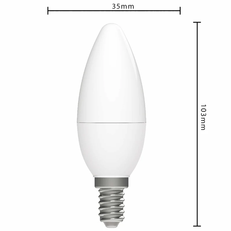 LED Birne E27 2,9W warmweiß Klar A60 50.000h Haltbarkeit - LED's Light