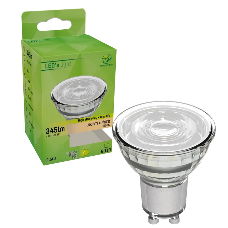 LED Spot E14 2,9W warmweiß Opal C35-50.000h Haltbarkeit - LED's Light