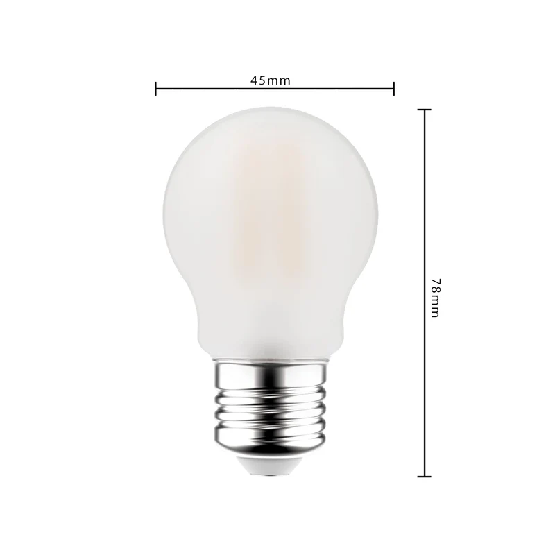LED Kugel E27 4,5W warmweiß Opal G45 - LED's Light