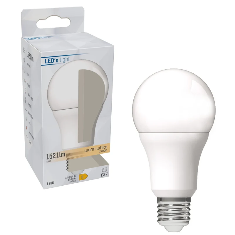 LED Glühbirne E27 13W warmweiß Opal A60 - LED's Light