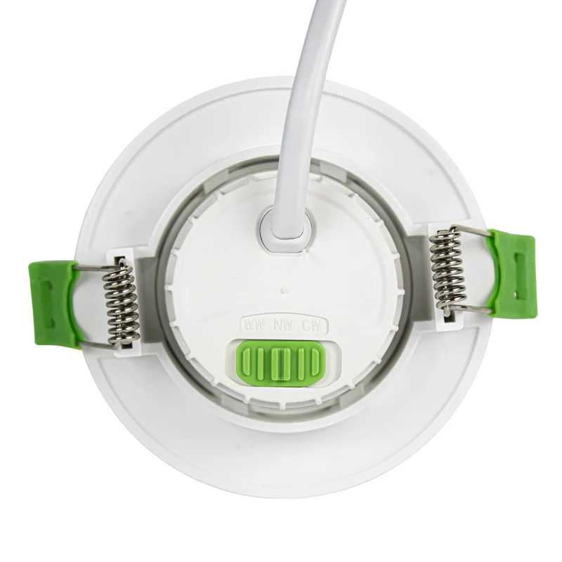 LED-Flacheinbaustrahler Weiß | 6W | Dimmbar | CCT | 70mm