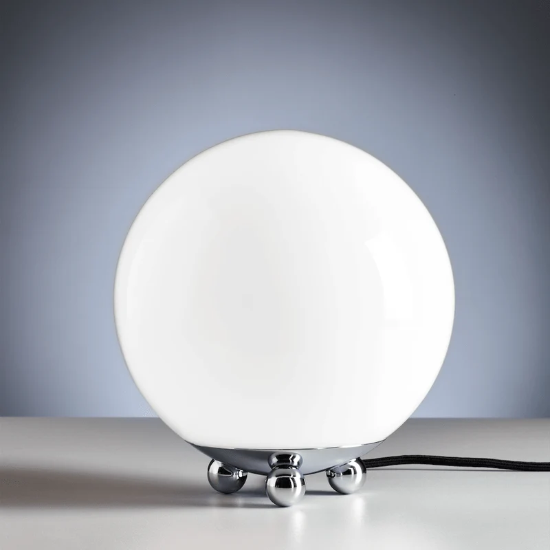 AD 32 Art Déco Tischleuchte Chrom - Tecnolumen