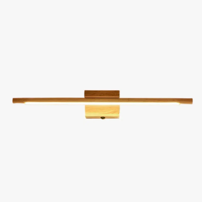 Wandleuchte für das Bad aus Holz – Skandinavisches Design