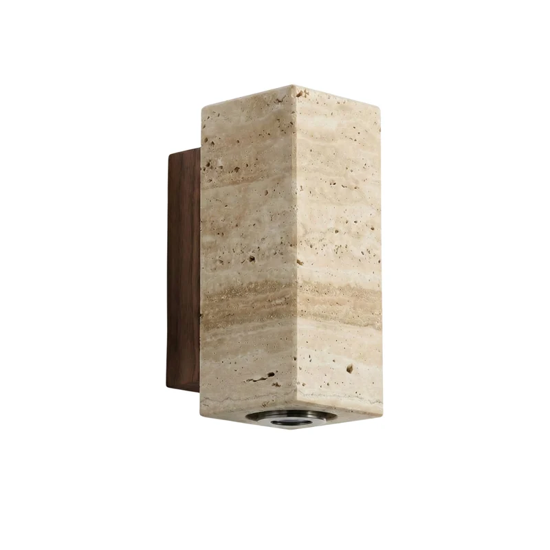 Trendige Wandleuchte Marmor & Langlebiges Aluminium – Rayelle