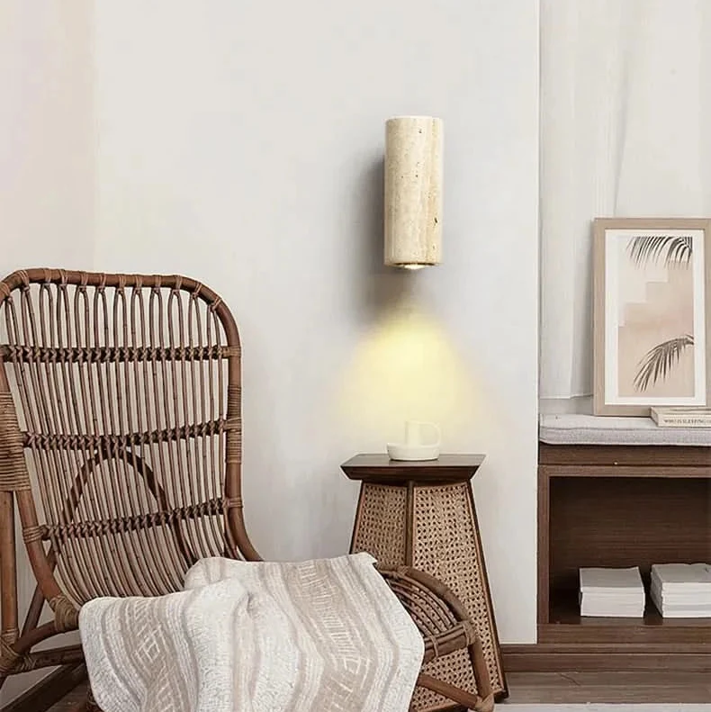 Trendige Wandleuchte Marmor & Langlebiges Aluminium – Rayelle