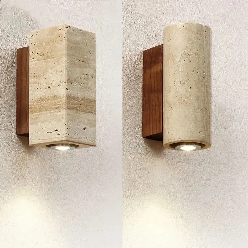 Trendige Wandleuchte Marmor & Langlebiges Aluminium – Rayelle