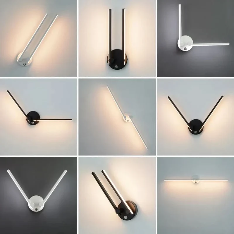 LED-Wandleuchte 300° verstellbar für Innen – Flex