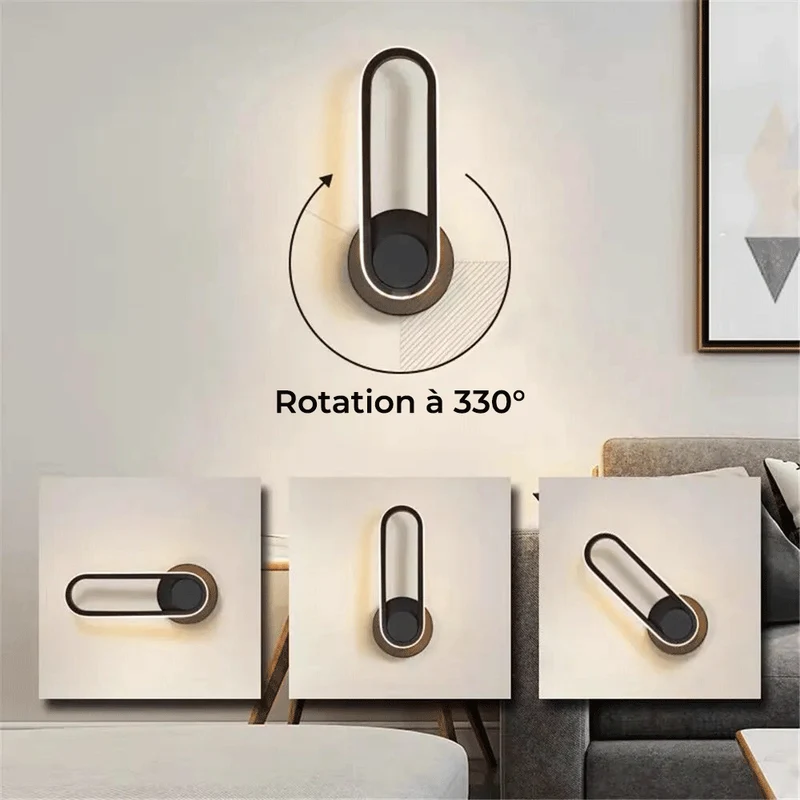 Minimalistische Wandleuchte mit einstellbarer Farbtemperatur – Luxine