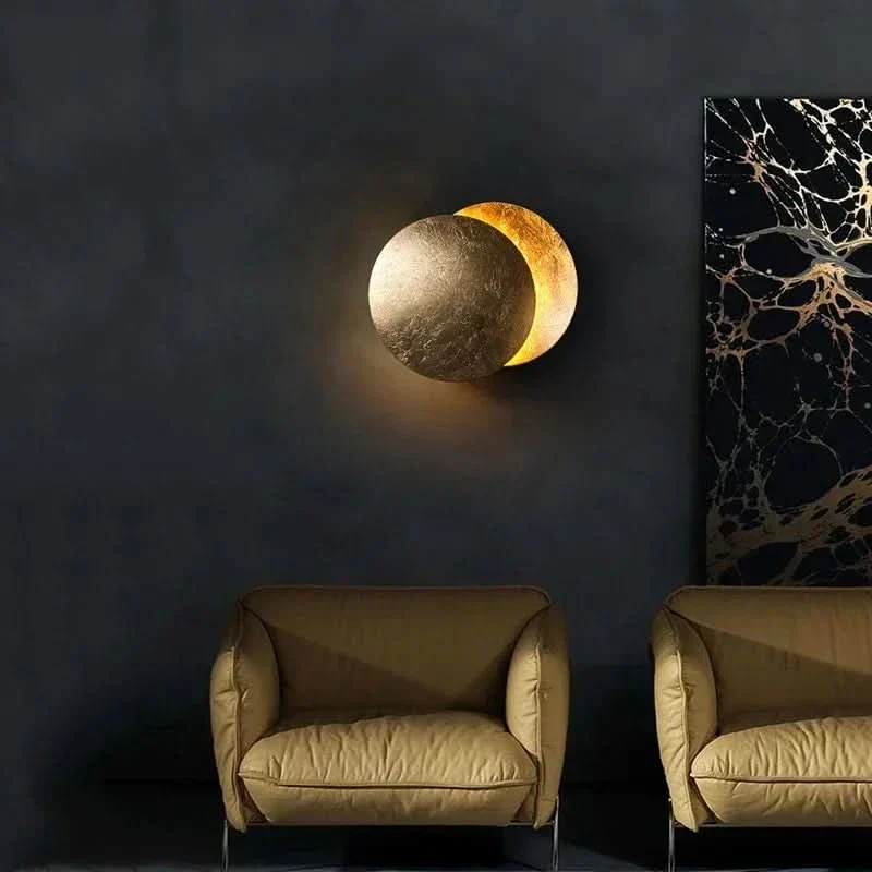 Elegante Wandleuchte in Eklipsenform, Visueller Komfort – Moon