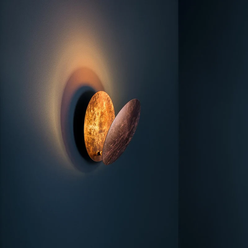 Elegante Wandleuchte in Eklipsenform, Visueller Komfort – Moon