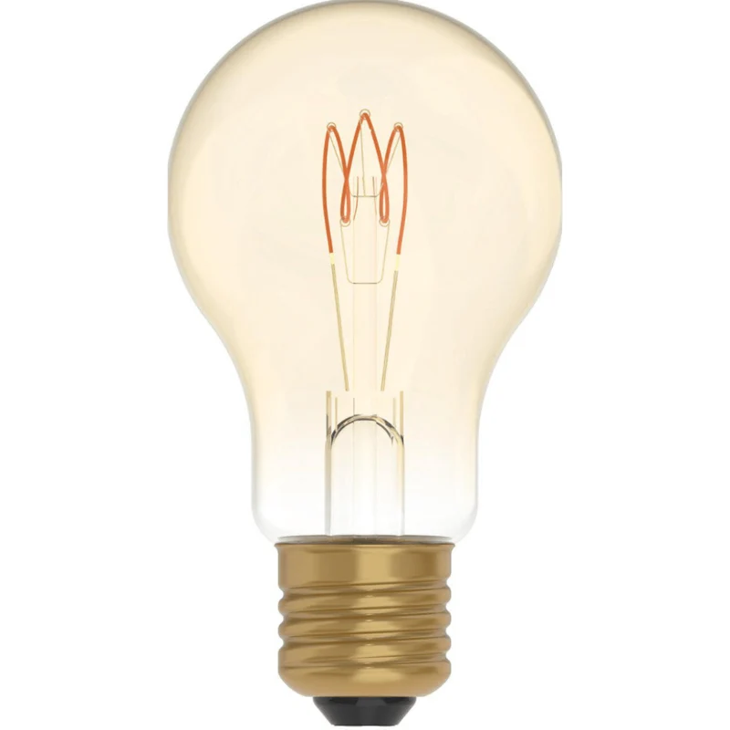LED Filament Birne A60 E27 2,5W 136lm 1800K Gold dimmbar Stehlampe - LED's Light