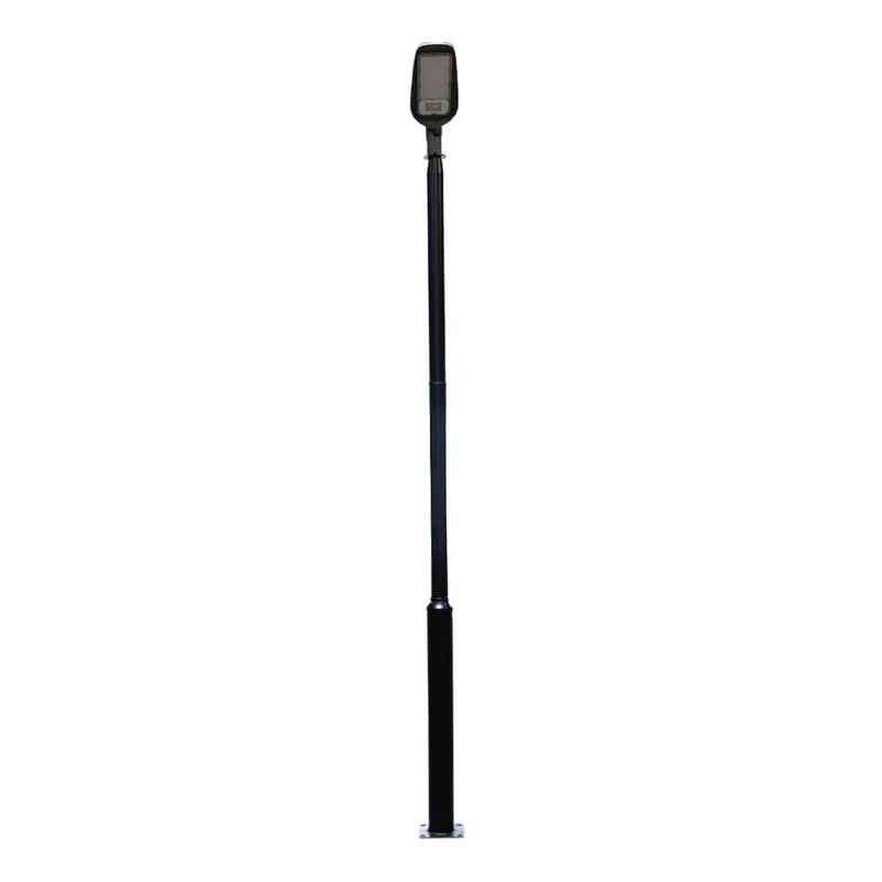 Schwarzer Lichtmast - Ø60mm | 3 Meter | Max. 6 Meter
