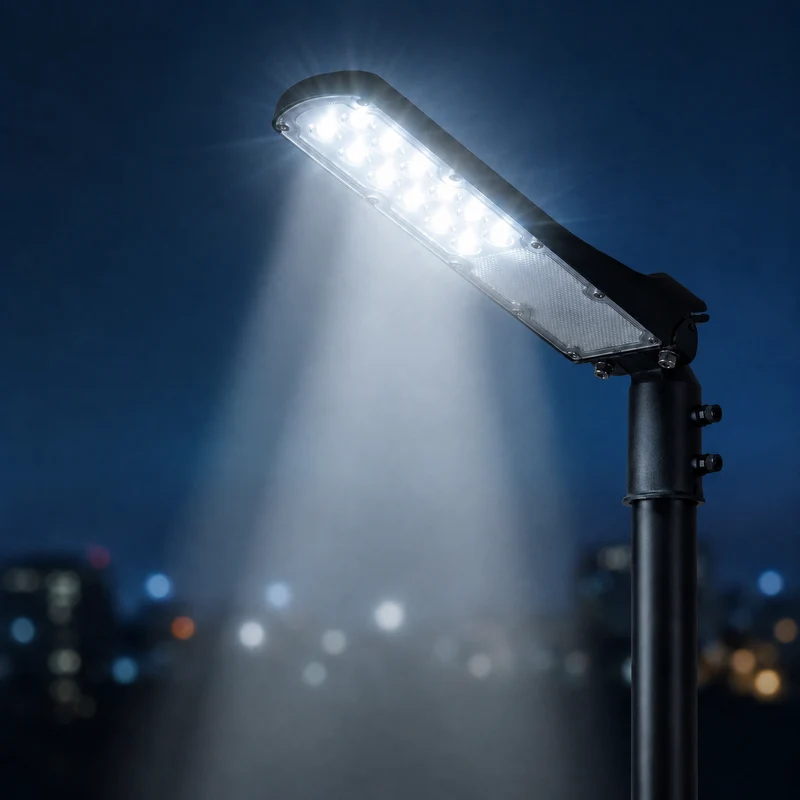 Schwarzer Lichtmast - Ø60mm | 3 Meter | Max. 6 Meter