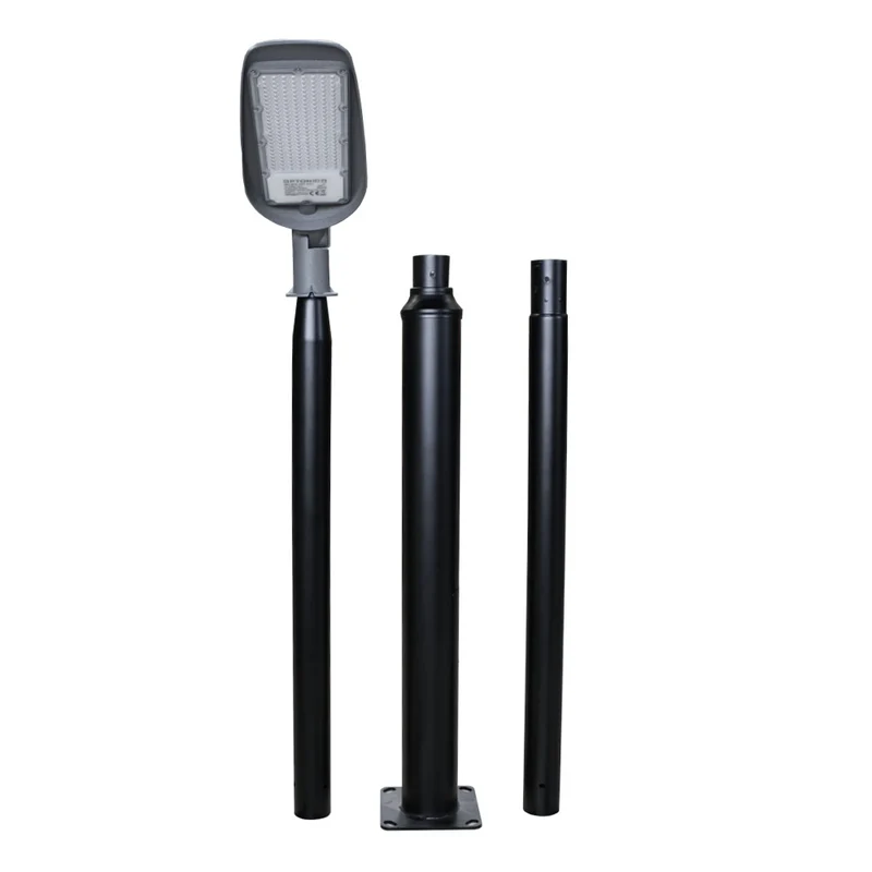 Schwarzer Lichtmast - Ø60mm | 3 Meter | Max. 6 Meter