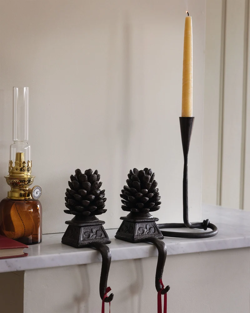 Ljusstake smide - Långshyttan 26 cm