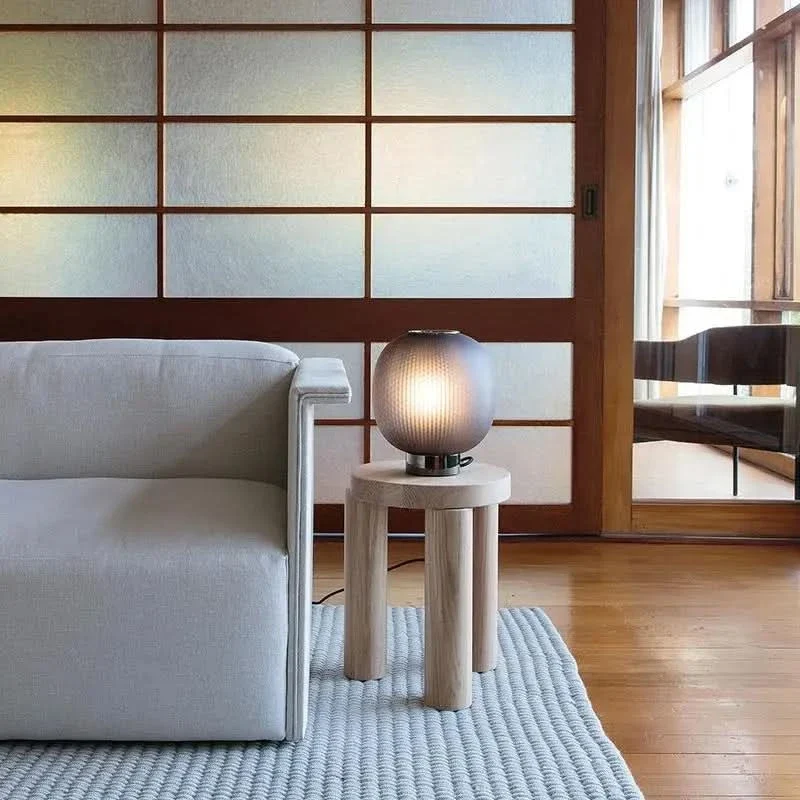 Höhenverstellbare Pendelleuchte aus Glas Modern – Brume