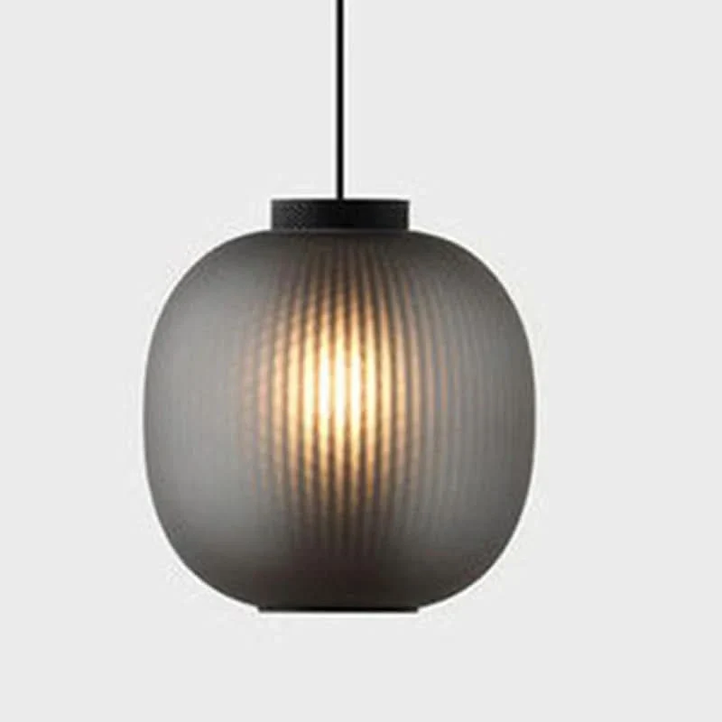 Höhenverstellbare Pendelleuchte aus Glas Modern – Brume