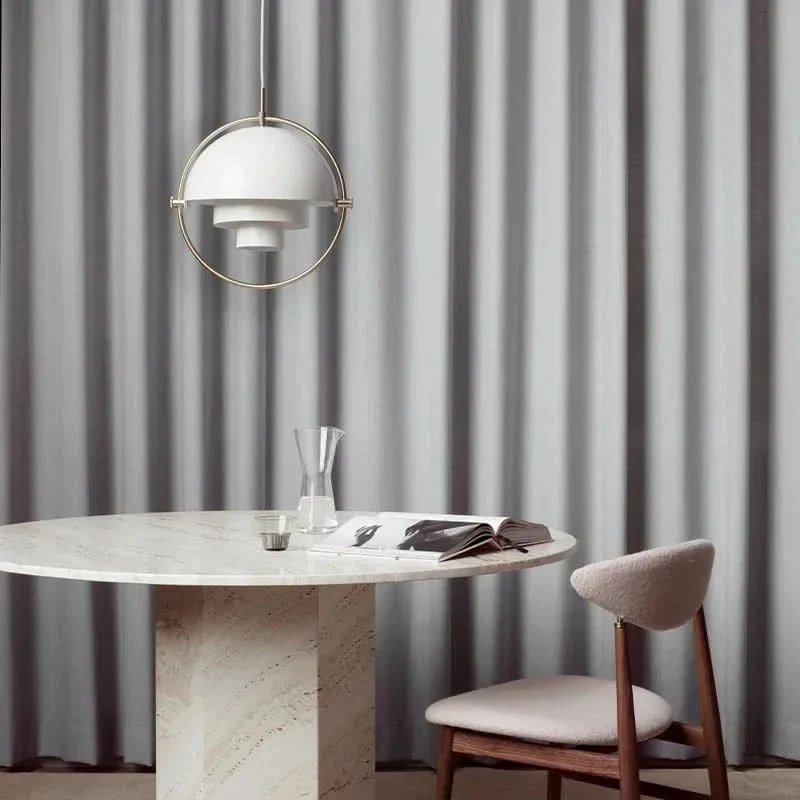 Elegante Hängelampe im dänischen Stil, moderne Eisenoberfläche – Cosmo