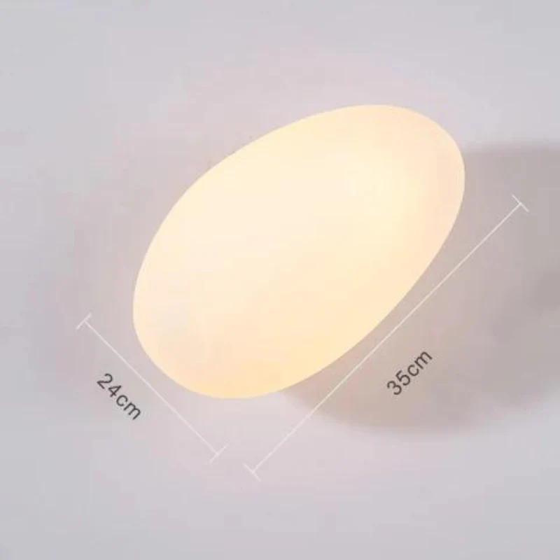 Moderne Wandleuchte aus Glas mit Kieseln für schickes Ambiente – Glowena