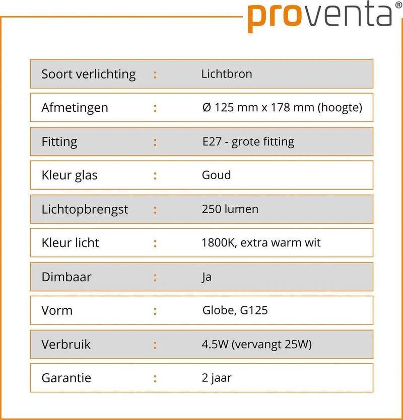 DecoDim Mega LED-Lampe mit Text E27 – Love – Dimmbar extra warmweiß – Globe