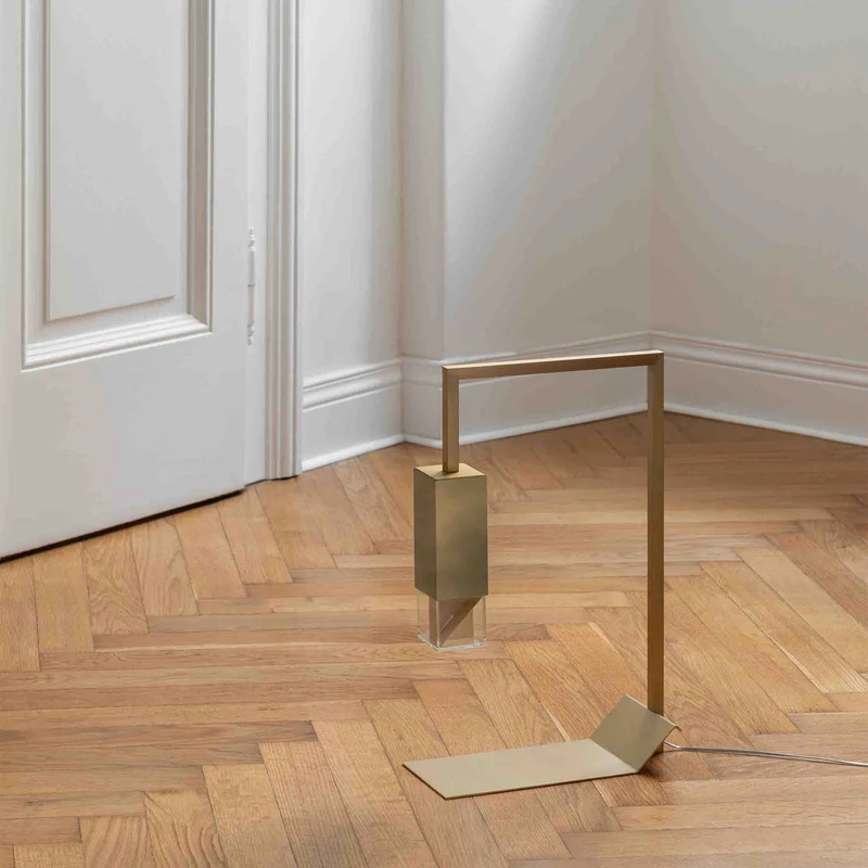 Brass Table Lamp LAMP/TWO Revamp by Formaminima