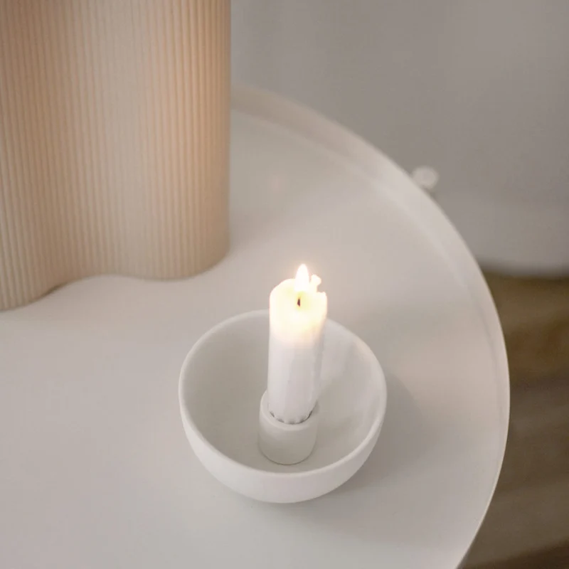 Storefactory LIDATORP Kerzenhalter white mini
