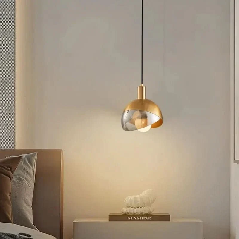 Hängelampe aus Klarglas mit zeitgenössischem Ambiente – Eleganso