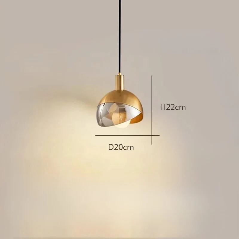 Hängelampe aus Klarglas mit zeitgenössischem Ambiente – Eleganso