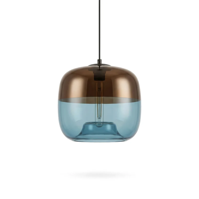 Raffinierte Design-Hängeleuchte mit warmer Atmosphäre – Dôme
