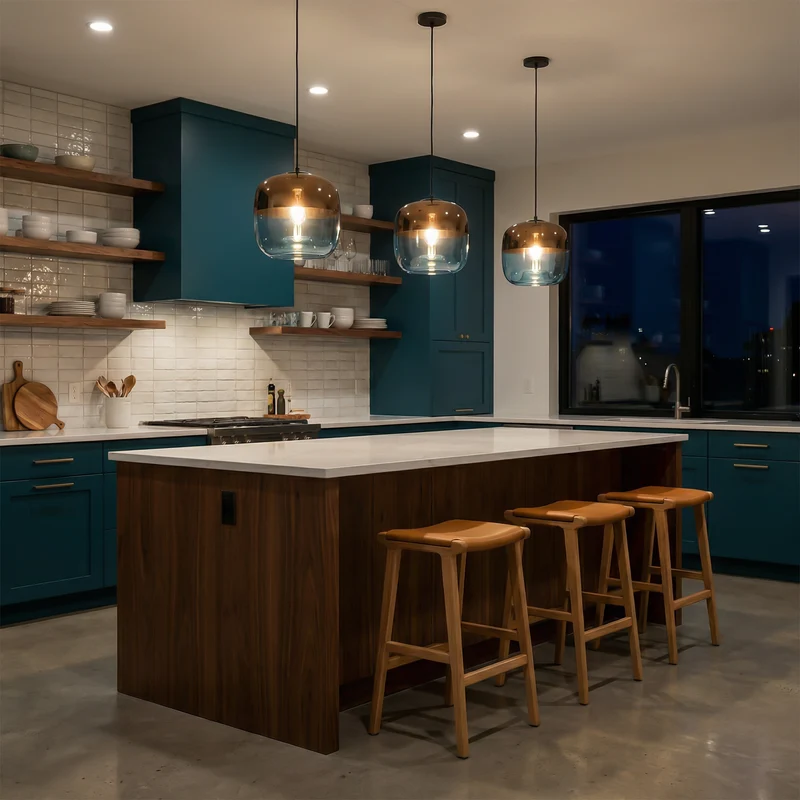 Raffinierte Design-Hängeleuchte mit warmer Atmosphäre – Dôme