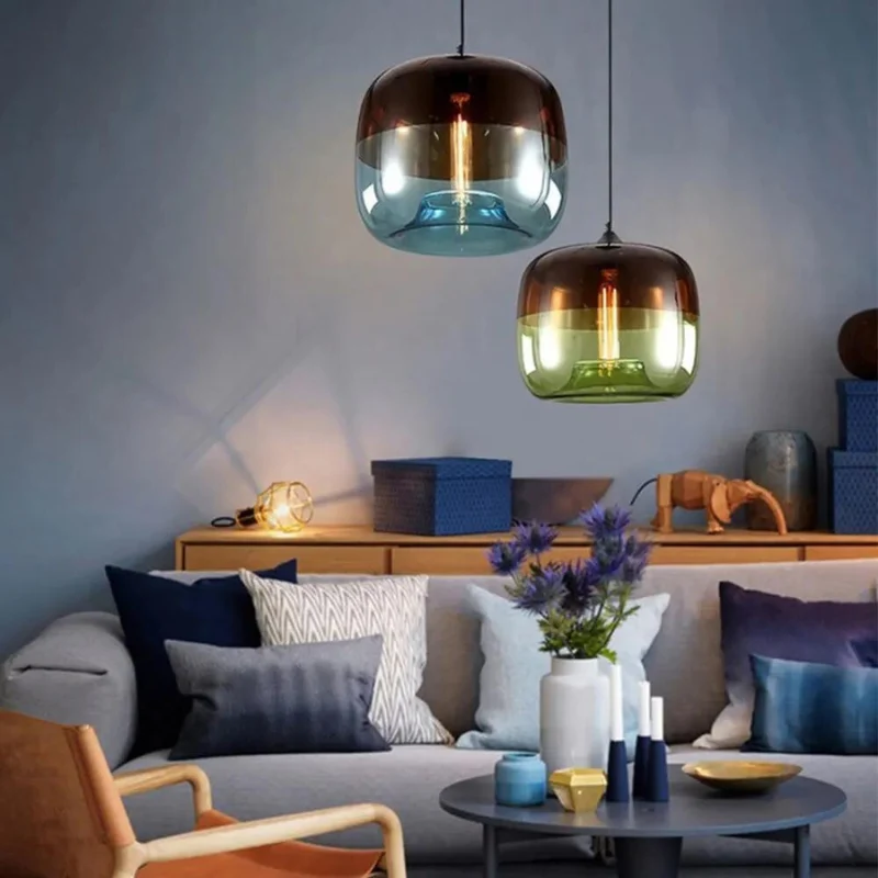 Raffinierte Design-Hängeleuchte mit warmer Atmosphäre – Dôme