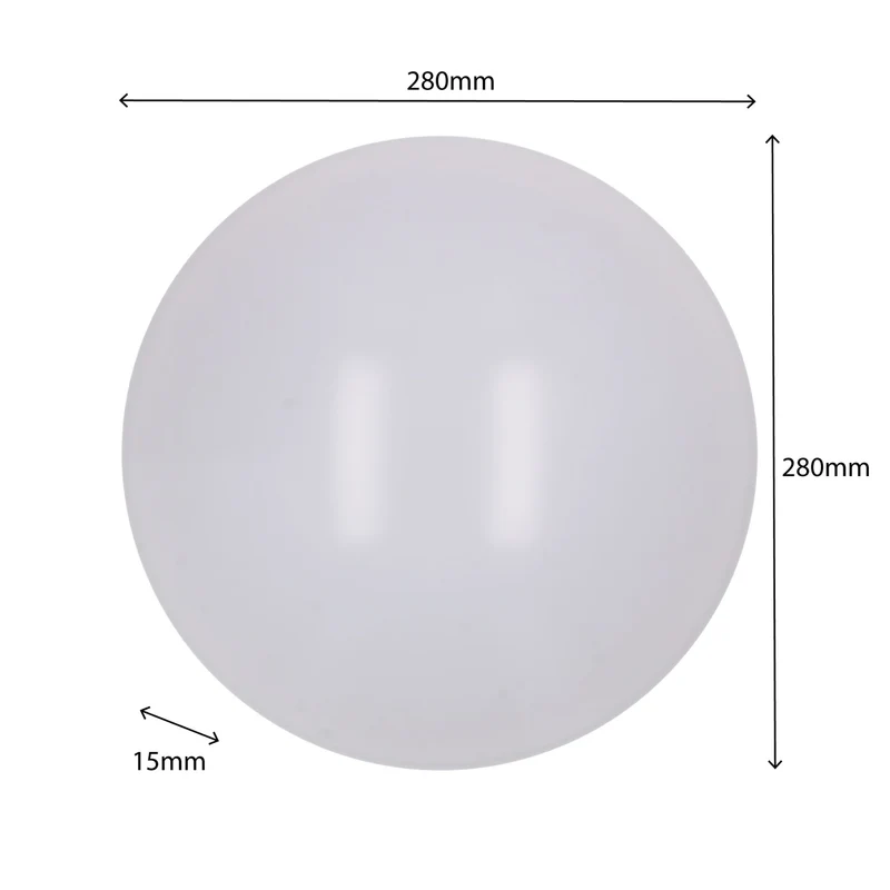 LED-Deckenleuchte mit Bewegungssensor 17W neutralweiß 33cm - LED's Light
