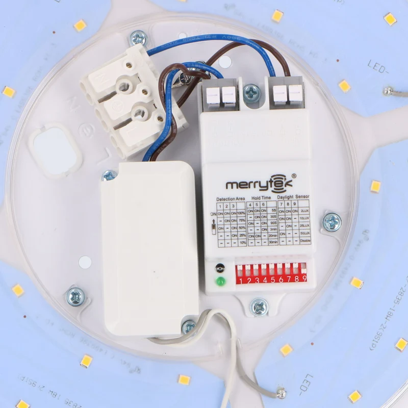 LED-Deckenleuchte mit Bewegungssensor 17W neutralweiß 33cm - LED's Light