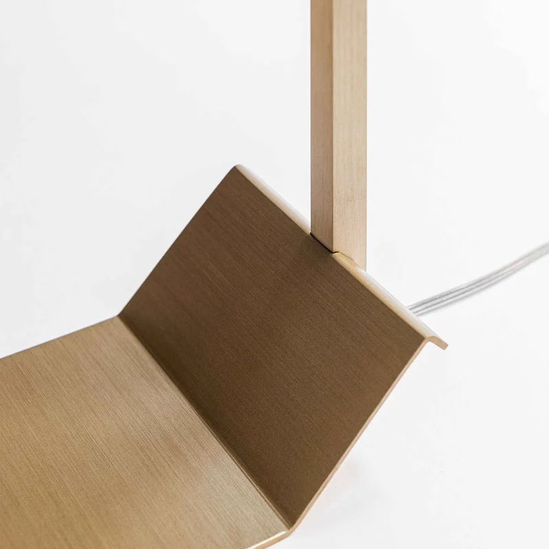 Brass Table Lamp LAMP/TWO by Formaminima