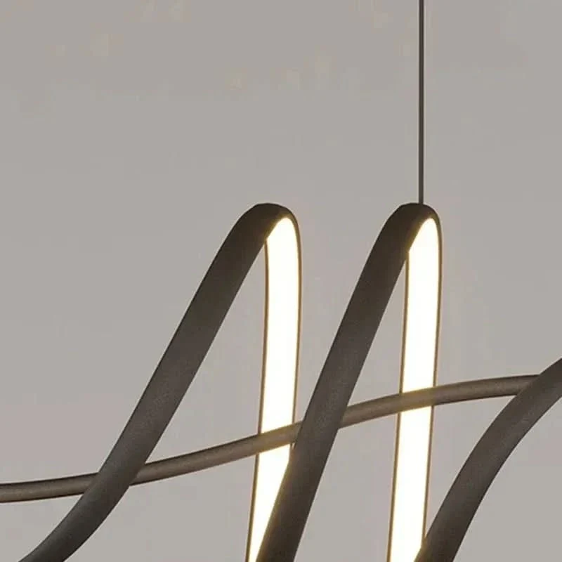 LED-Pendelleuchte mit eleganter Silhouette und kompaktem Design – Ondéa