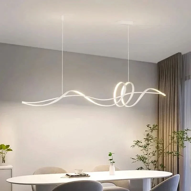 LED-Pendelleuchte mit eleganter Silhouette und kompaktem Design – Ondéa