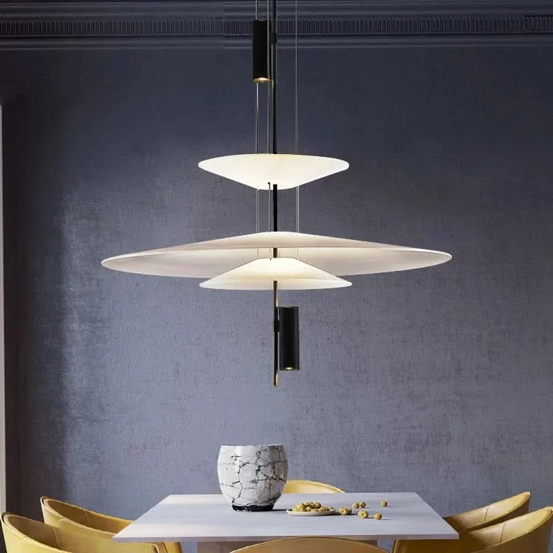 Acryl-Hängelampe mit schickem Finish für edle Räume – Discs